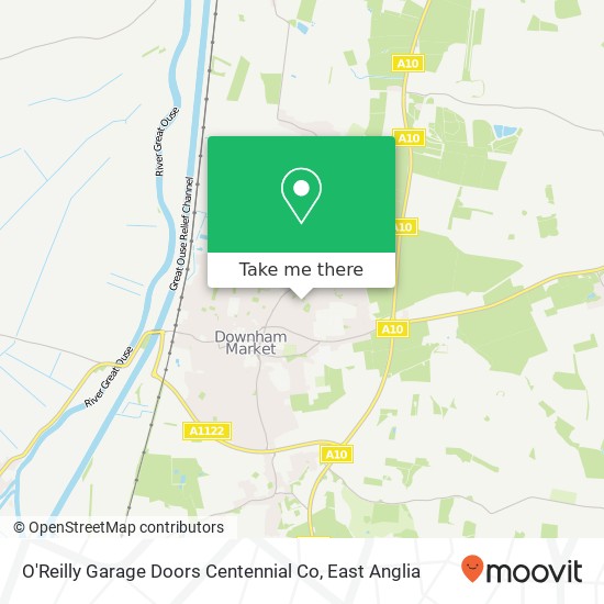 O'Reilly Garage Doors Centennial Co, Retreat Estate Downham Market Downham Market PE38 9 map