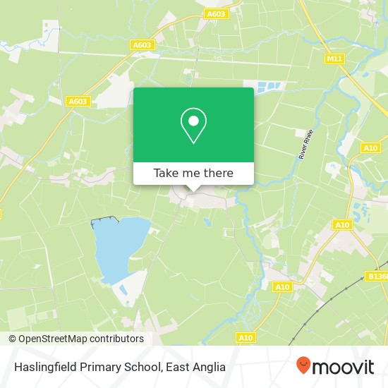 Haslingfield Primary School, High Street Haslingfield Cambridge CB23 1 map