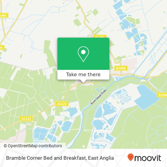 Bramble Corner Bed and Breakfast map