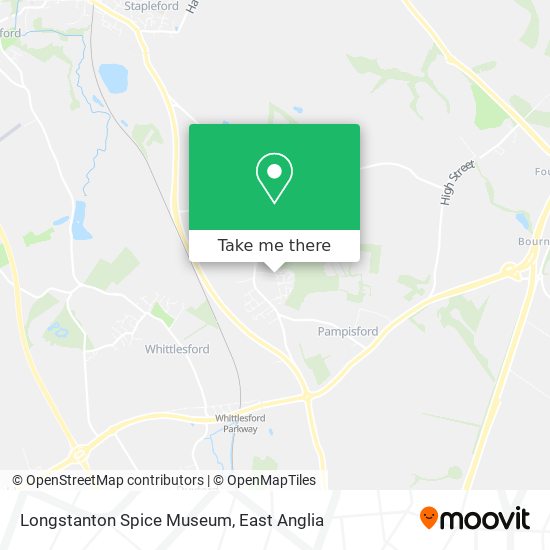 Longstanton Spice Museum map