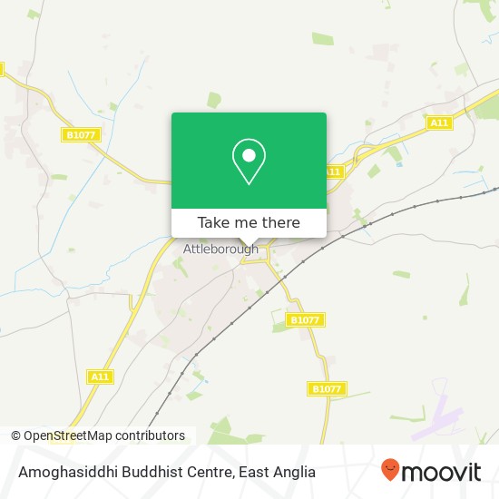 Amoghasiddhi Buddhist Centre, Queens Road Attleborough Attleborough NR17 2 map