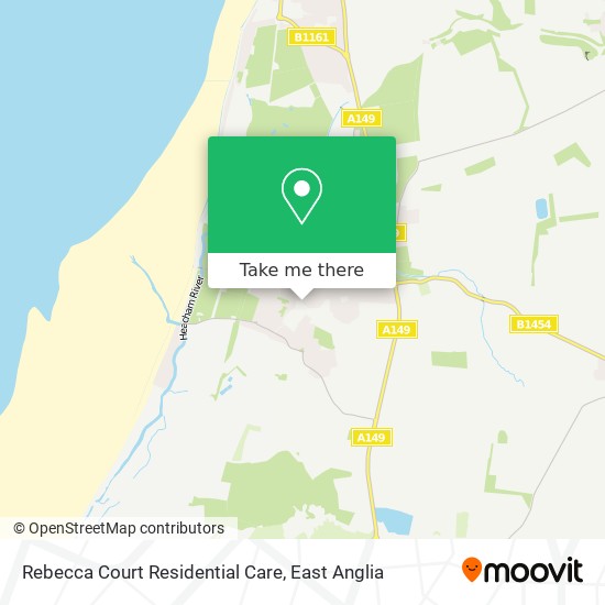 Rebecca Court Residential Care map