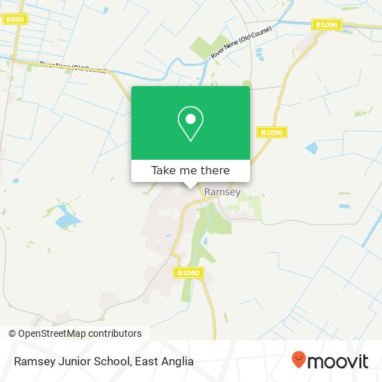 Ramsey Junior School, Station Road Ramsey Huntingdon PE26 1JA map