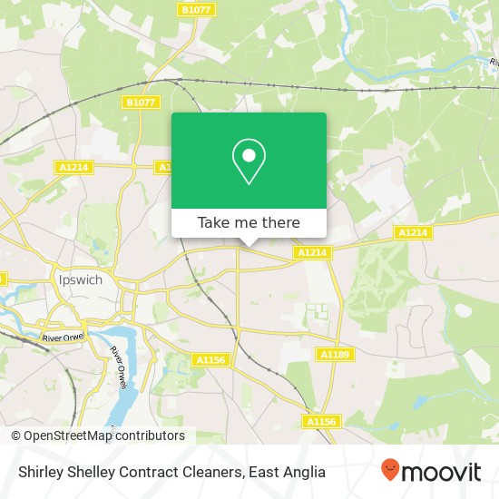 Shirley Shelley Contract Cleaners, 725 Woodbridge Road Ipswich Ipswich IP4 4NB map