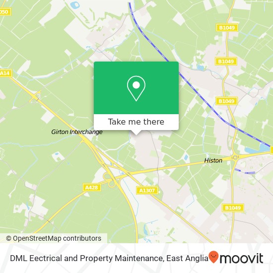 DML Eectrical and Property Maintenance, 13 Woodlands Park Girton Cambridge CB3 0QB map