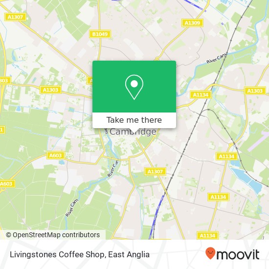 Livingstones Coffee Shop, 43 St Andrews St map
