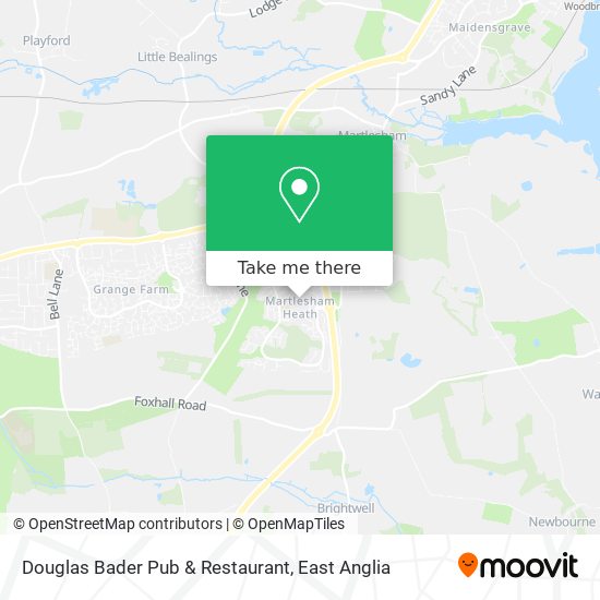 Douglas Bader Pub & Restaurant map