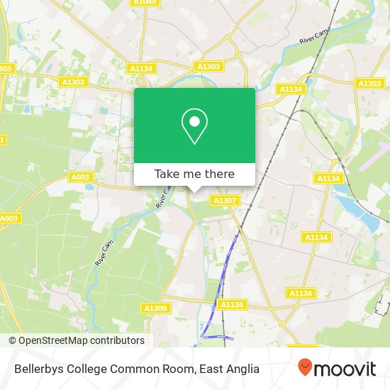 Bellerbys College Common Room map