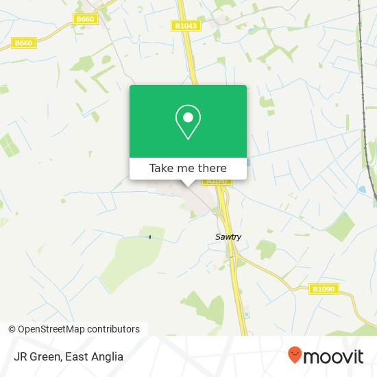 JR Green, 96 Green End Road Sawtry Huntingdon PE28 5UZ map