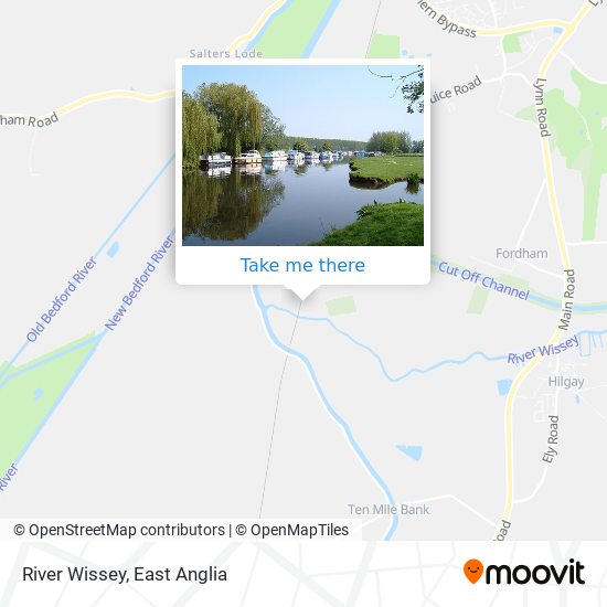 River Wissey map