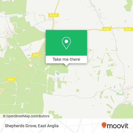 Shepherds Grove map