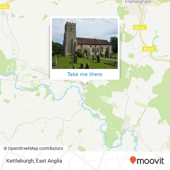 Kettleburgh map