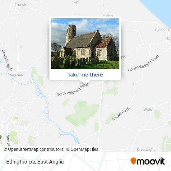 Edingthorpe map