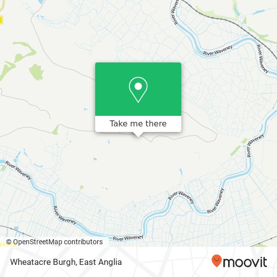 Wheatacre Burgh map