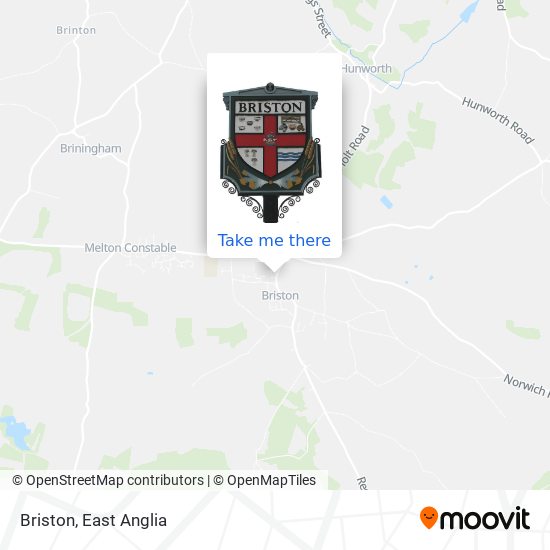 Briston map