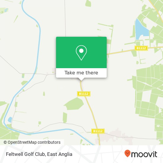 Feltwell Golf Club map