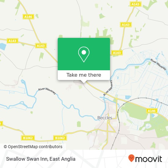 Swallow Swan Inn map