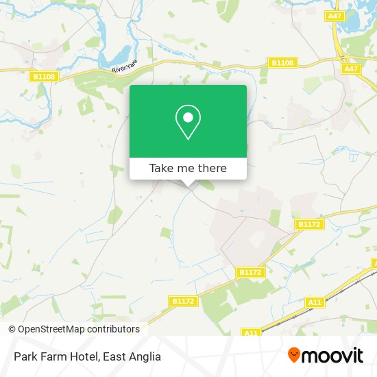 Park Farm Hotel map