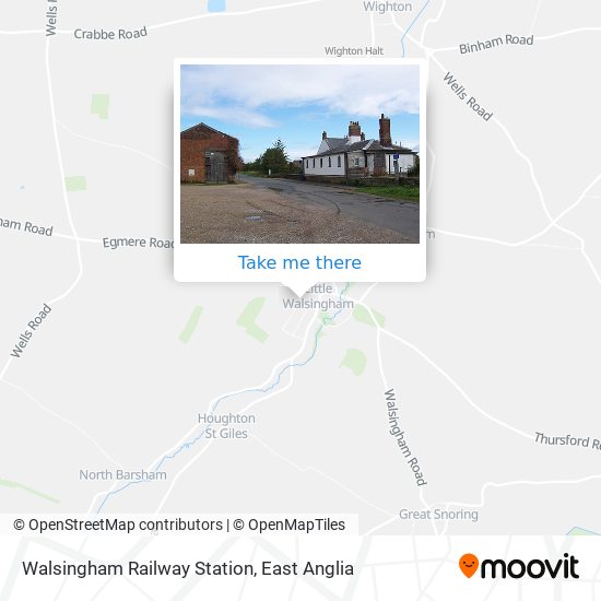 Walsingham Railway Station map