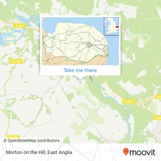 Morton on the Hill map