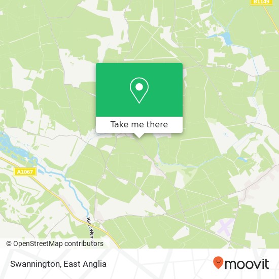 Swannington map