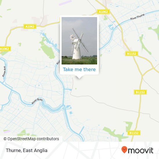 Thurne map