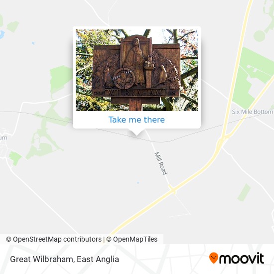 Great Wilbraham map