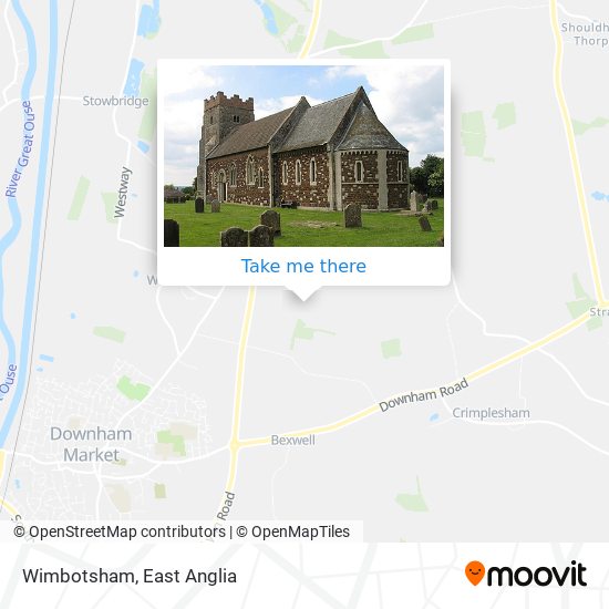 Wimbotsham map