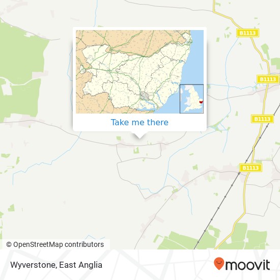 Wyverstone map