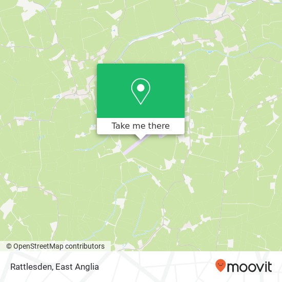 Rattlesden map