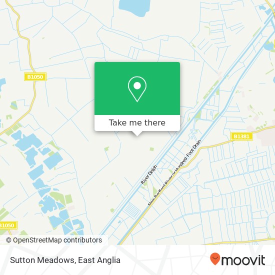 Sutton Meadows map