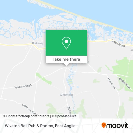 Wiveton Bell Pub & Rooms map