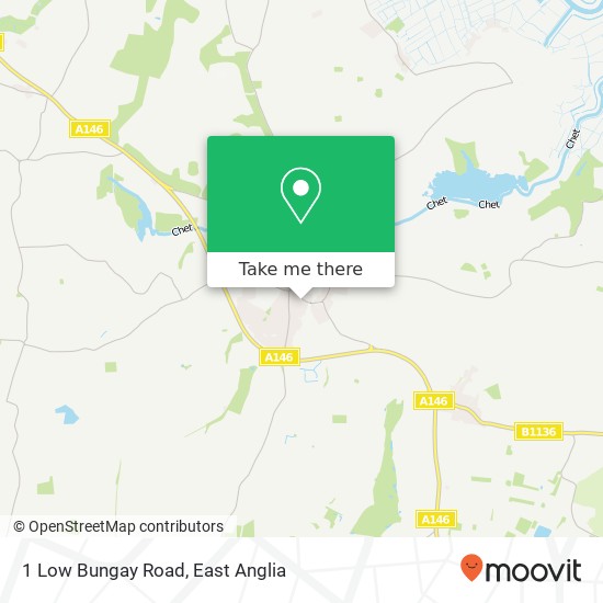 1 Low Bungay Road, Loddon Norwich map