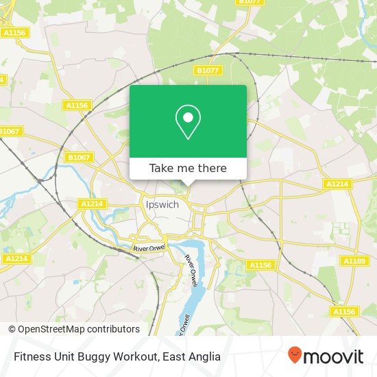 Fitness Unit Buggy Workout, Bolton Lane Ipswich Ipswich IP4 2BX map