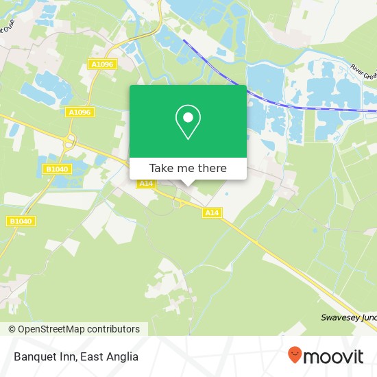 Banquet Inn map