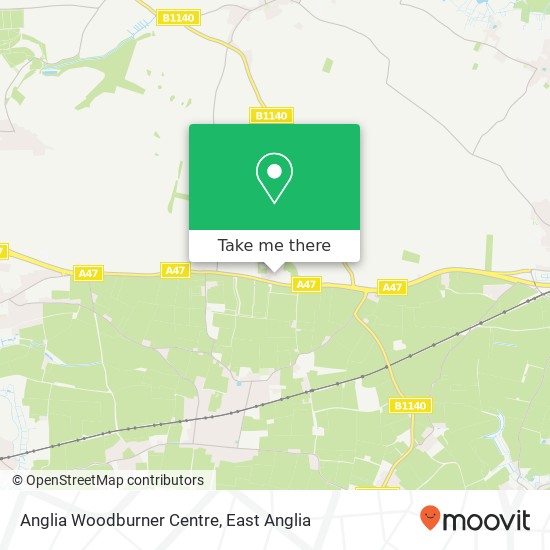 Anglia Woodburner Centre, Main Road North Burlingham Norwich NR13 4TA map