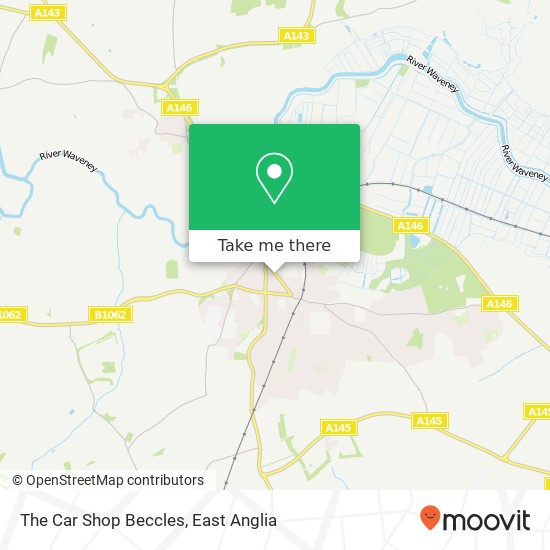 The Car Shop Beccles, Blyburgate Beccles Beccles NR34 9TB map