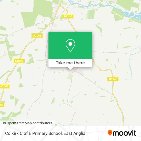 Colkirk C of E Primary School map