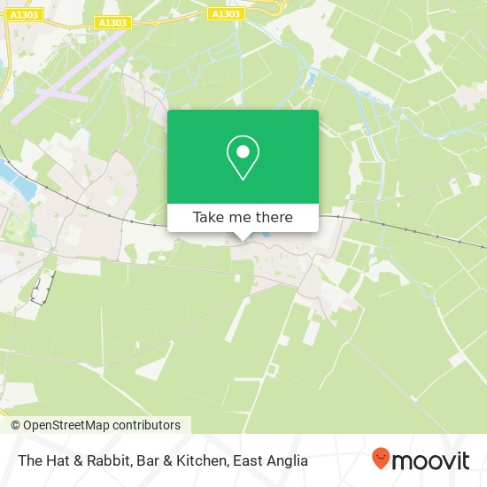 The Hat & Rabbit, Bar & Kitchen, Hinton Road Fulbourn Cambridge CB21 5DZ map