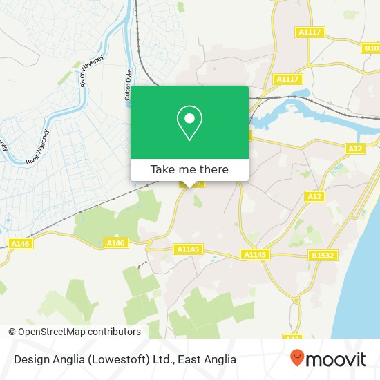 Design Anglia (Lowestoft) Ltd. map