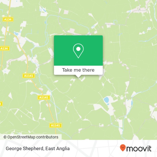 George Shepherd map