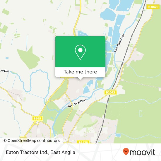 Eaton Tractors Ltd. map