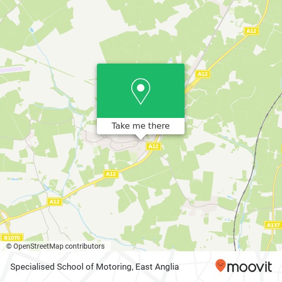 Specialised School of Motoring map