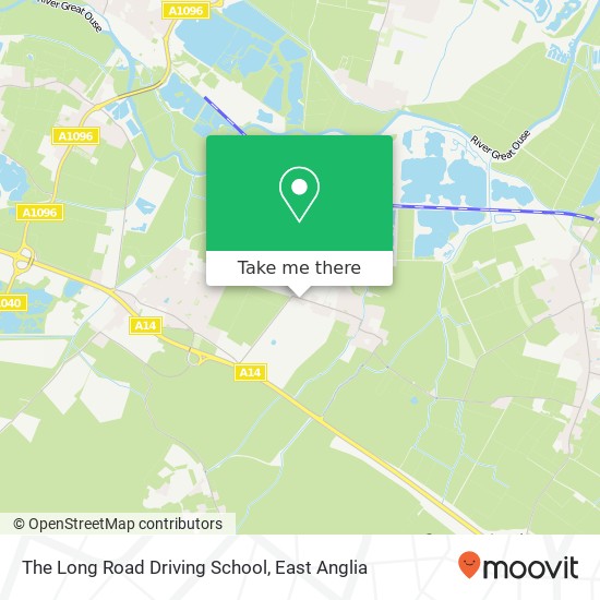 The Long Road Driving School map