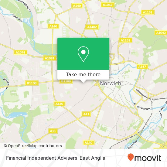Financial Independent Advisers map