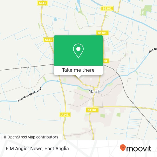 E M Angier News map