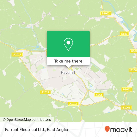 Farrant Electrical Ltd. map