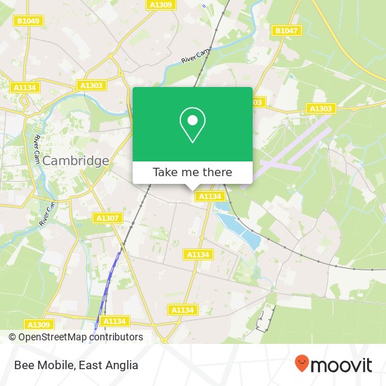 Bee Mobile map