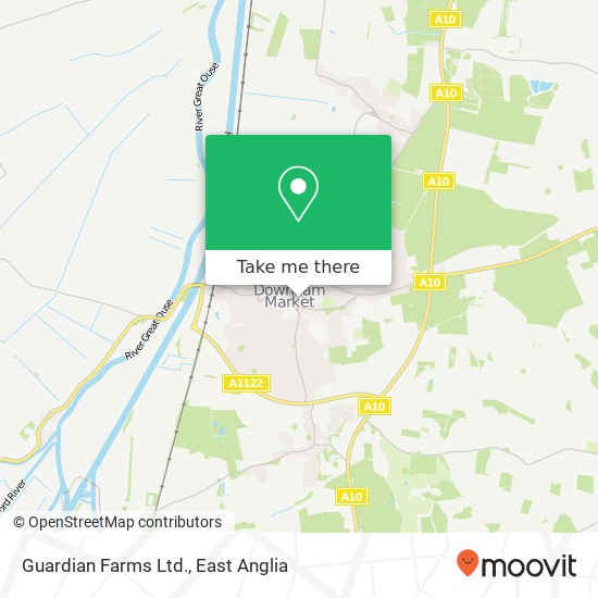 Guardian Farms Ltd. map