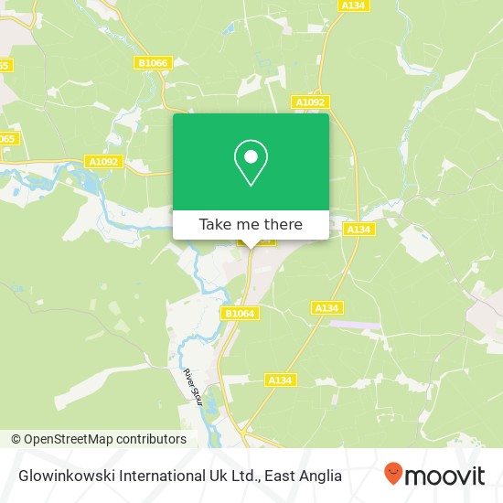 Glowinkowski International Uk Ltd. map